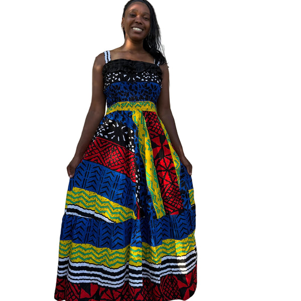 African Ankara Print  Variety Summer   Dress