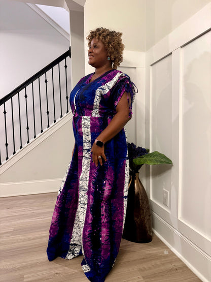 African Print Afro Carolina Ankara Cargo Jumpsuit