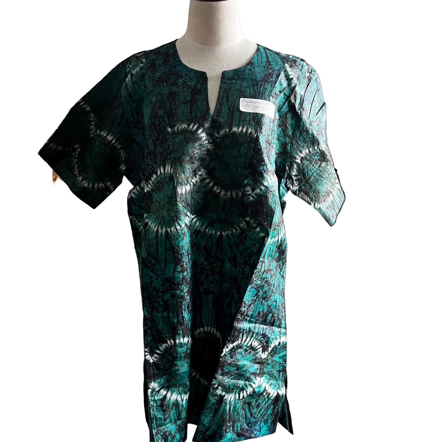 African Print Danshiki Top: Unisex Ethnic Blouse, 100% Cotton