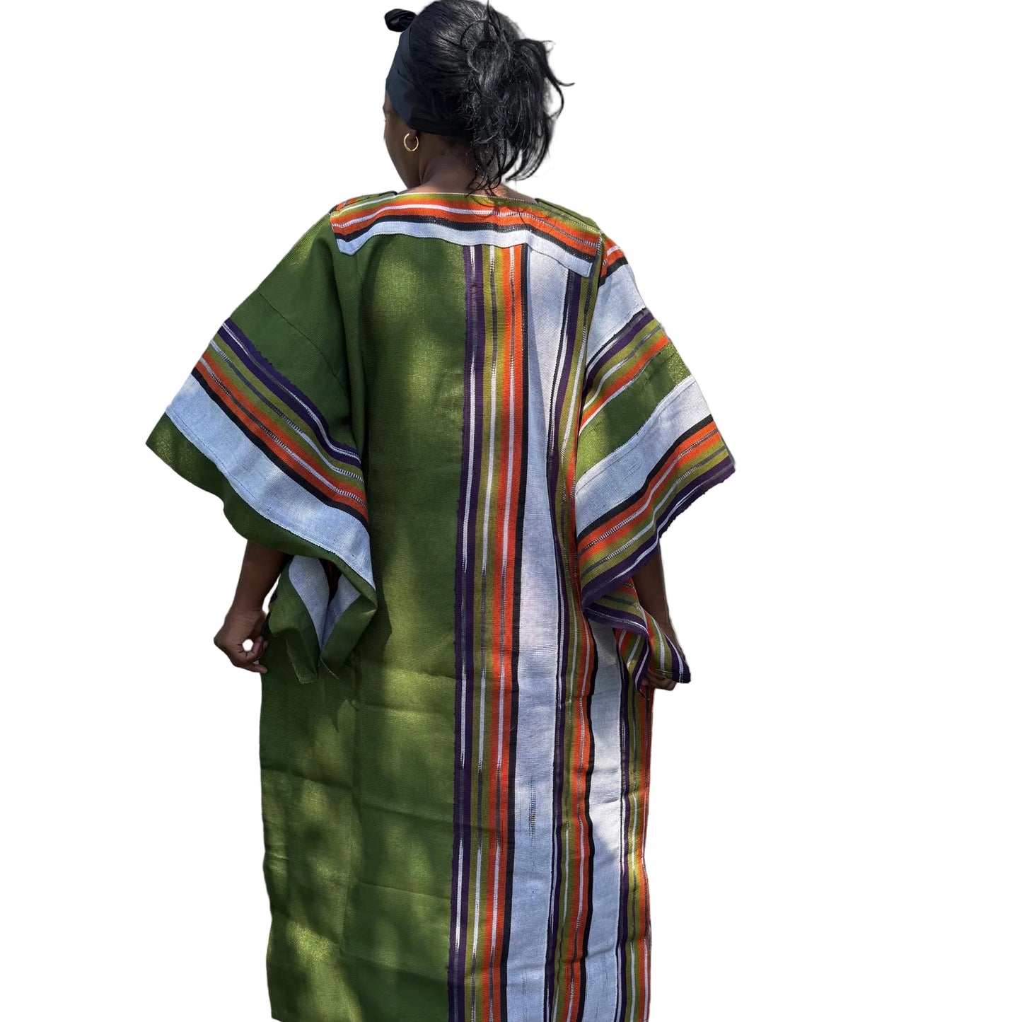 Special African Traditional Woven  Aso-Oke/Kente  Dress