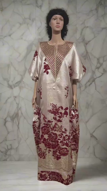 Afro Mercy Luxury Brocade Kaftan