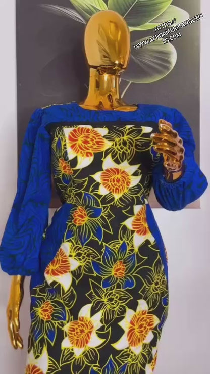 Afro Zamira Dress