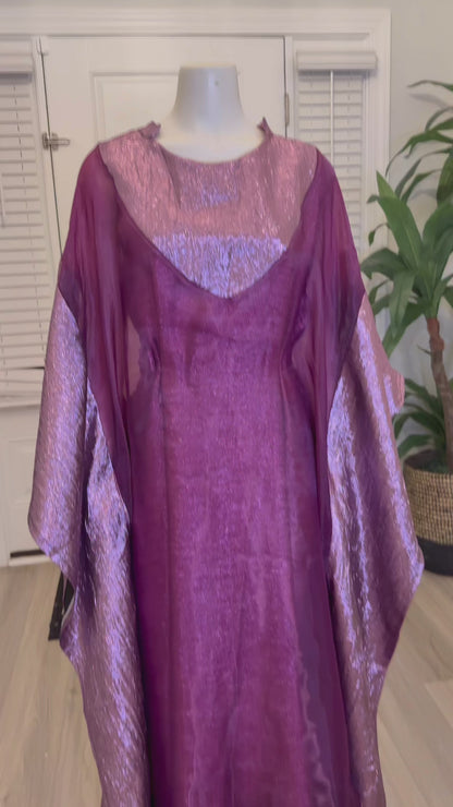 Elegant Rich Aunty Luxurious Damask Boubou